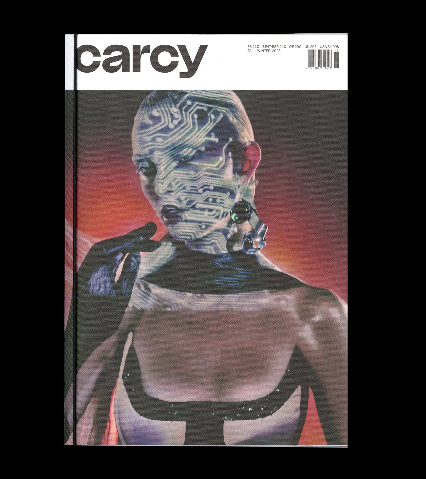 Carcy — couverture du magazine, série droite, vue 01 — Les Graphiquants